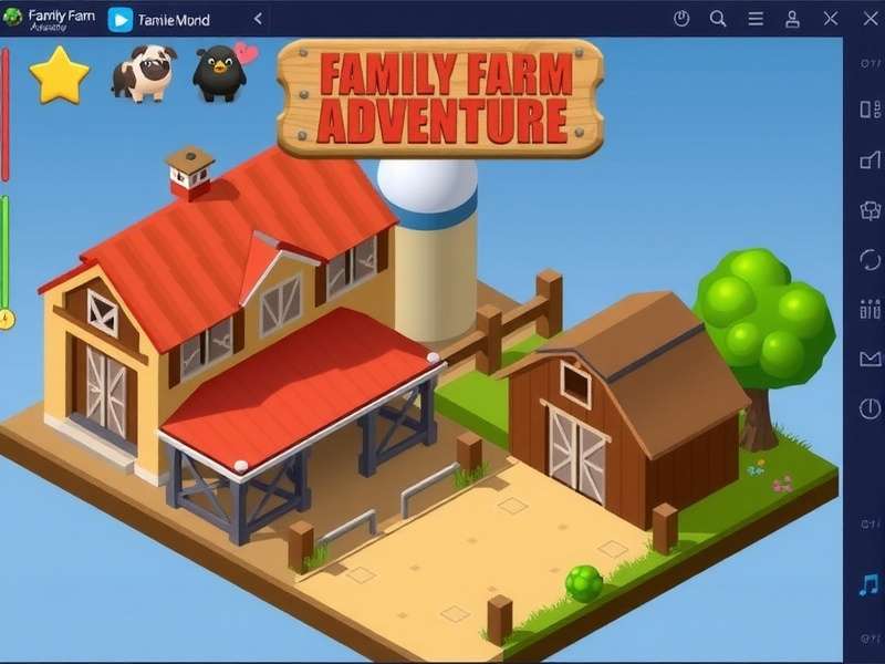 Family Farm Adventure Farm Buildings