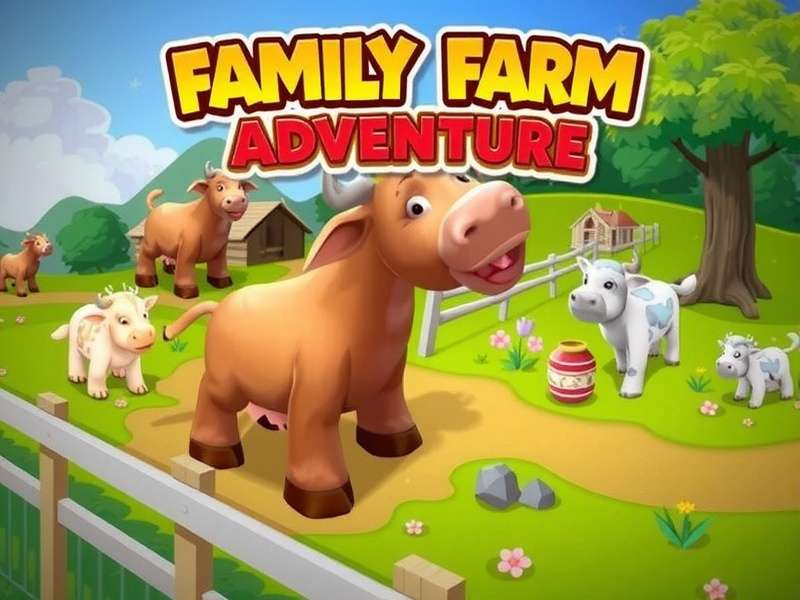 Family Farm Adventure Main Gameplay Screenshot